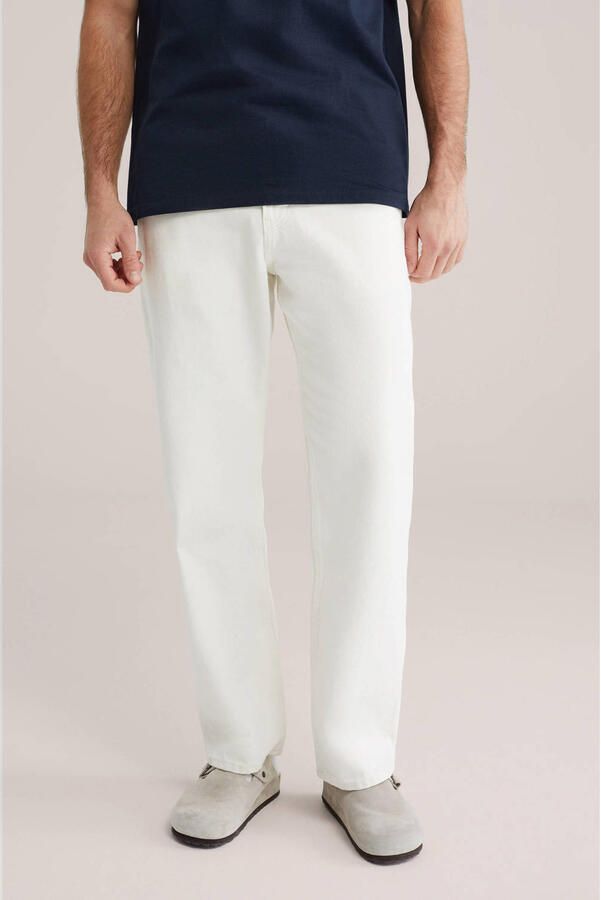 WE Fashion Blue Ridge relaxed jeans ecru
