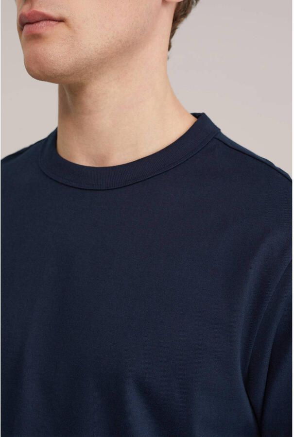 WE Fashion Blue Ridge relaxed T-shirt donkerblauw - Foto 2