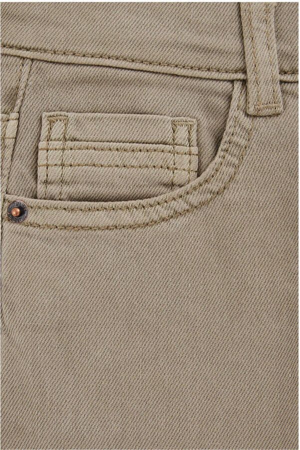 WE Fashion Blue Ridge relaxed  waist loose fit jeans olijfgroen - Foto 2