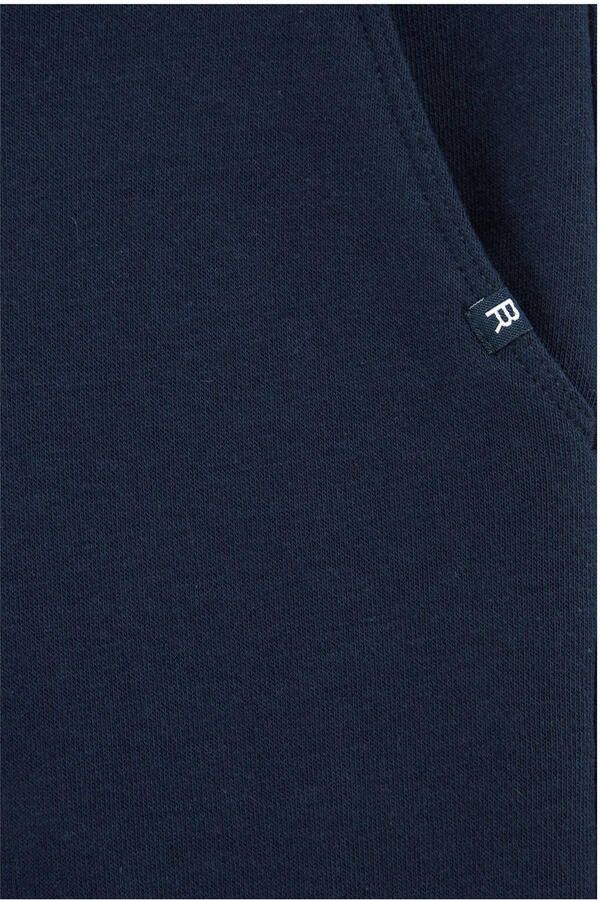 WE Fashion Blue Ridge slim fit cargo joggingbroek marineblauw