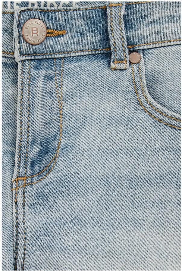 WE Fashion Blue Ridge slim denim short light blue denim