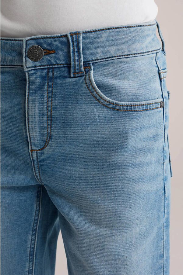 WE Fashion Blue Ridge slim fit denim short medium blue denim - Foto 2