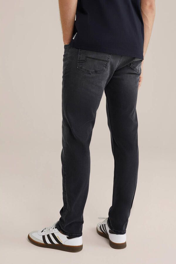 WE Fashion Blue Ridge slim fit jeans black denim - Foto 2