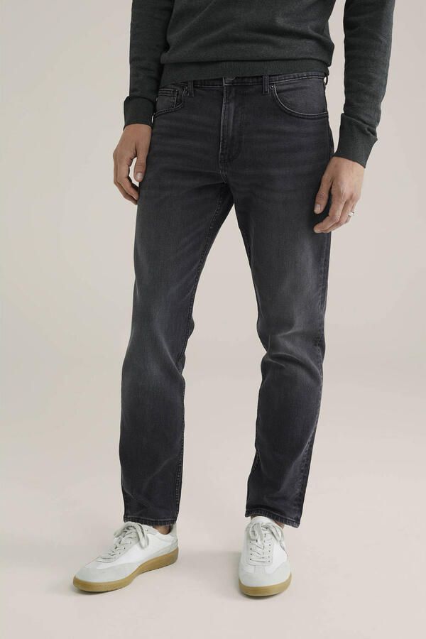 WE Fashion Blue Ridge slim fit jeans black denim