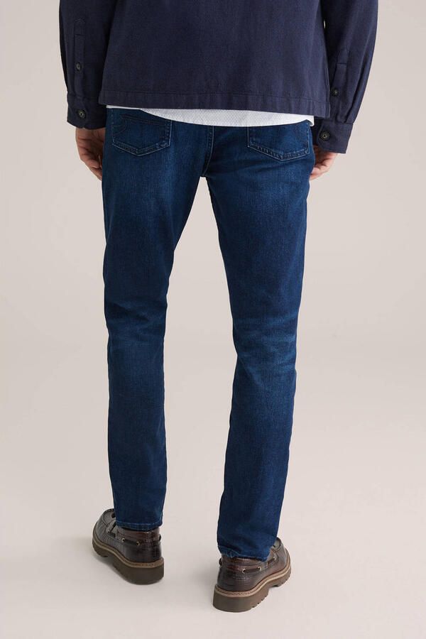 WE Fashion Blue Ridge slim fit jeans dark denim - Foto 2