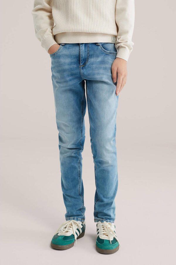 WE Fashion Blue Ridge slim fit jeans medium blue denim