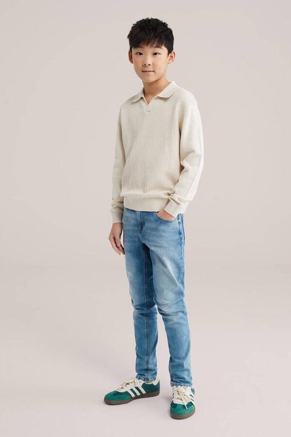 WE Fashion Blue Ridge slim fit jeans medium blue denim - Foto 2