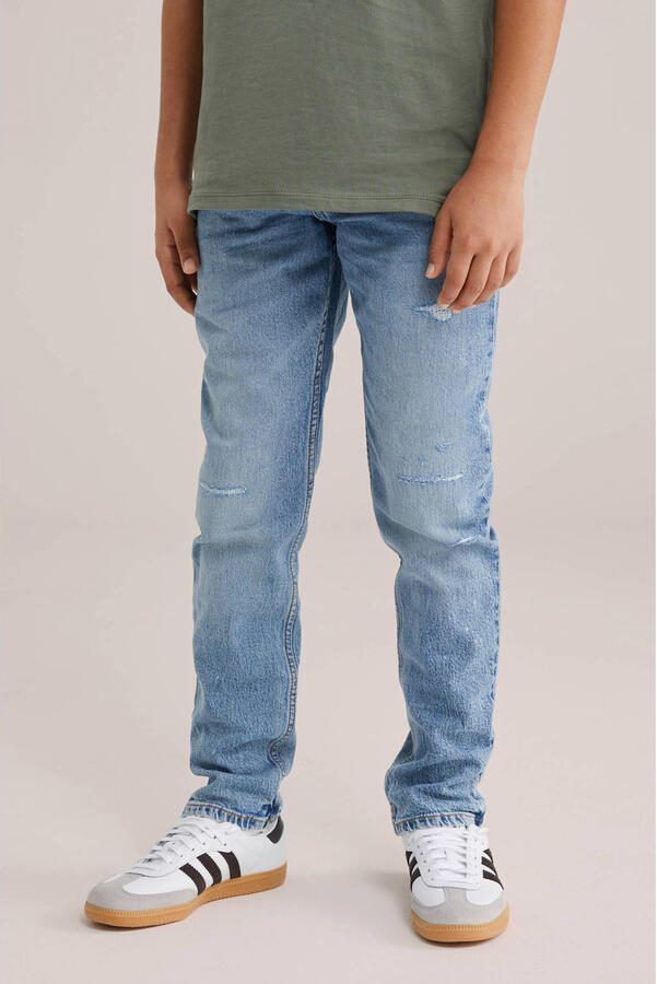 WE Fashion Blue Ridge slim fit jeans medium blue denim