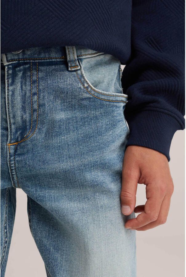WE Fashion Blue Ridge slim fit jeans mediumblauw - Foto 2