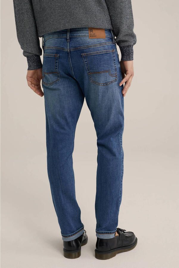 WE Fashion Blue Ridge slim fit jeans mid blue - Foto 3