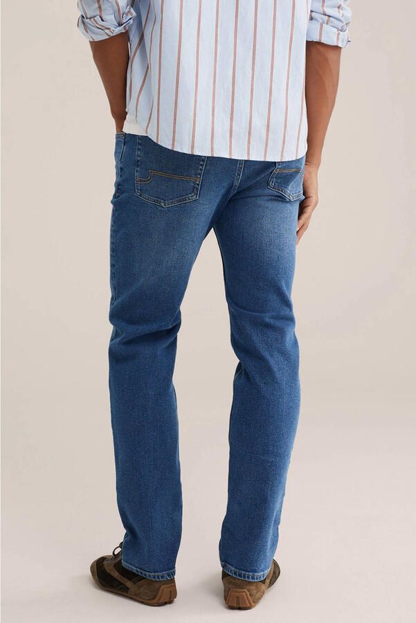 WE Fashion Blue Ridge slim fit jeans midblauw - Foto 2