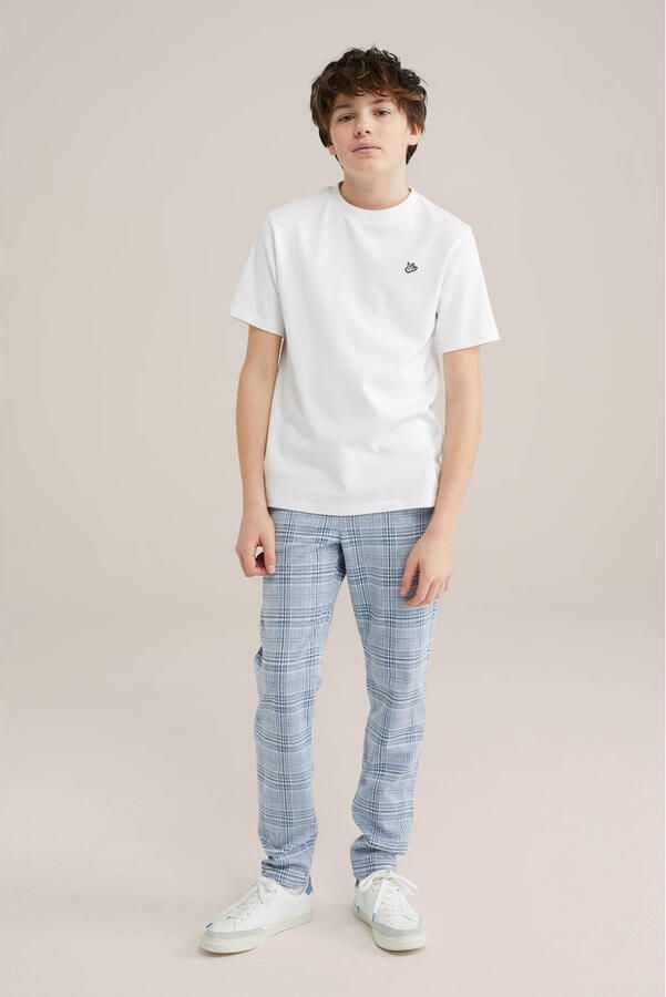 WE Fashion Blue Ridge slim pantalon lichtblauw - Foto 2