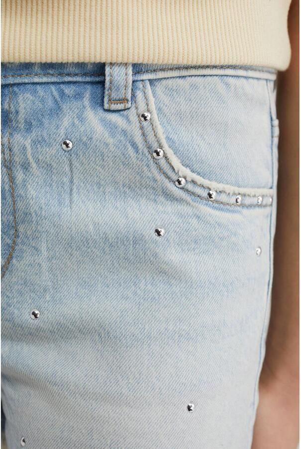WE Fashion Blue Ridge slim short light blue denim - Foto 2