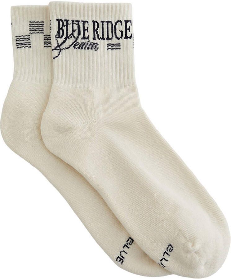WE Fashion Blue Ridge sokken ecru
