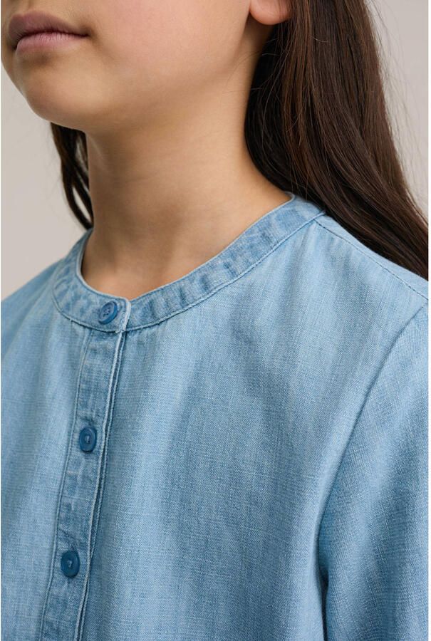 WE Fashion Blue Ridge spijkerjurk light blue denim - Foto 2