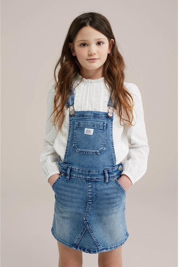 WE Fashion Blue Ridge spijkerjurk medium blue denim - Foto 2