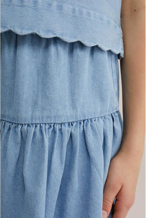 WE Fashion Blue Ridge spijkerrok light blue denim - Foto 2
