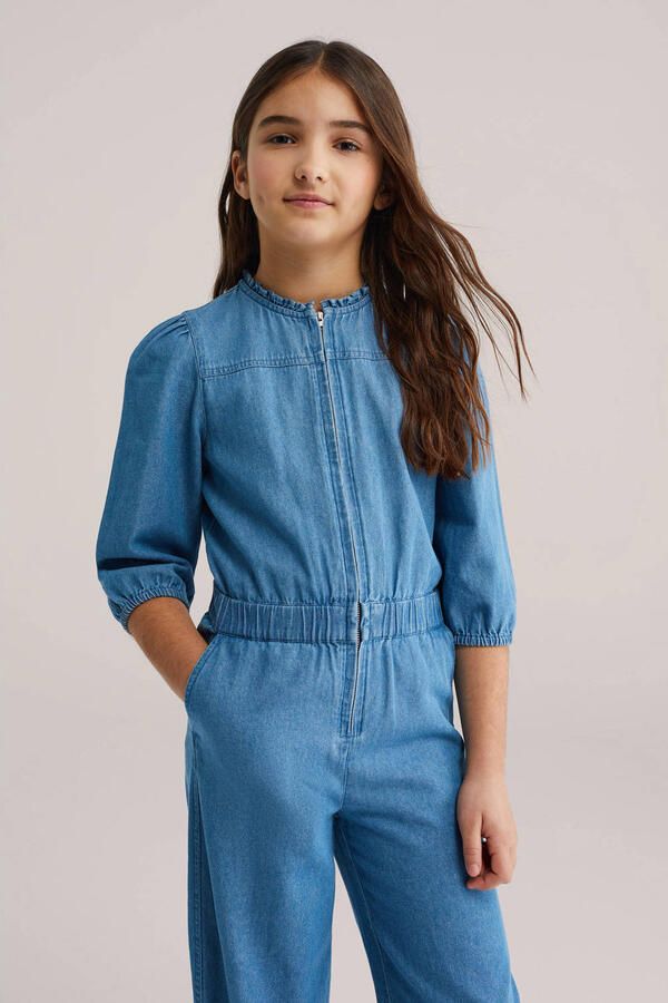 WE Fashion Blue Ridge Straight jumpsuit medium blue denim