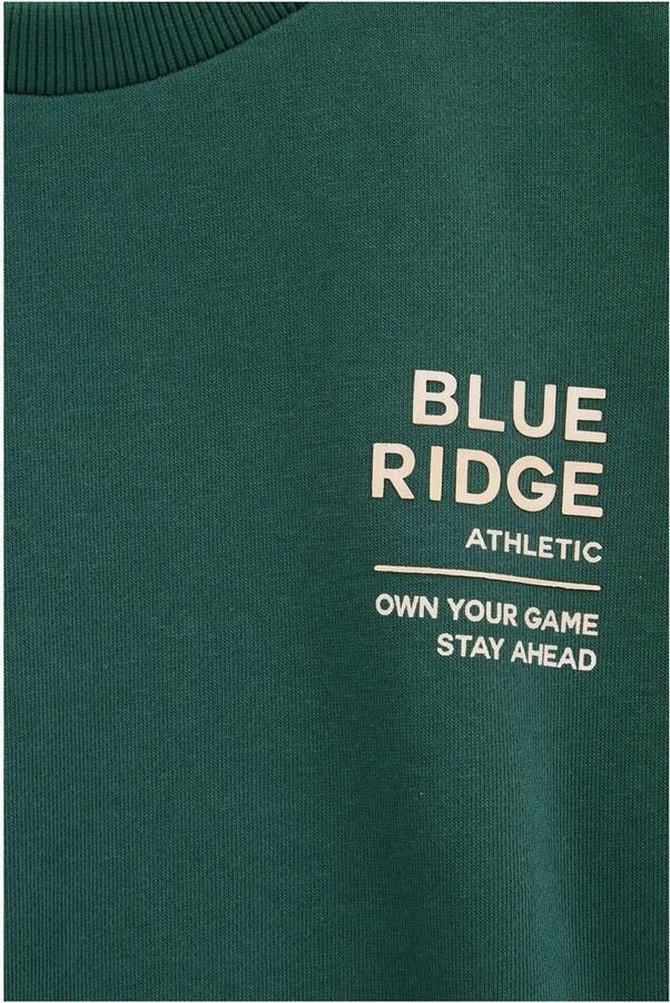 WE Fashion Blue Ridge sweater donkergroen - Foto 2