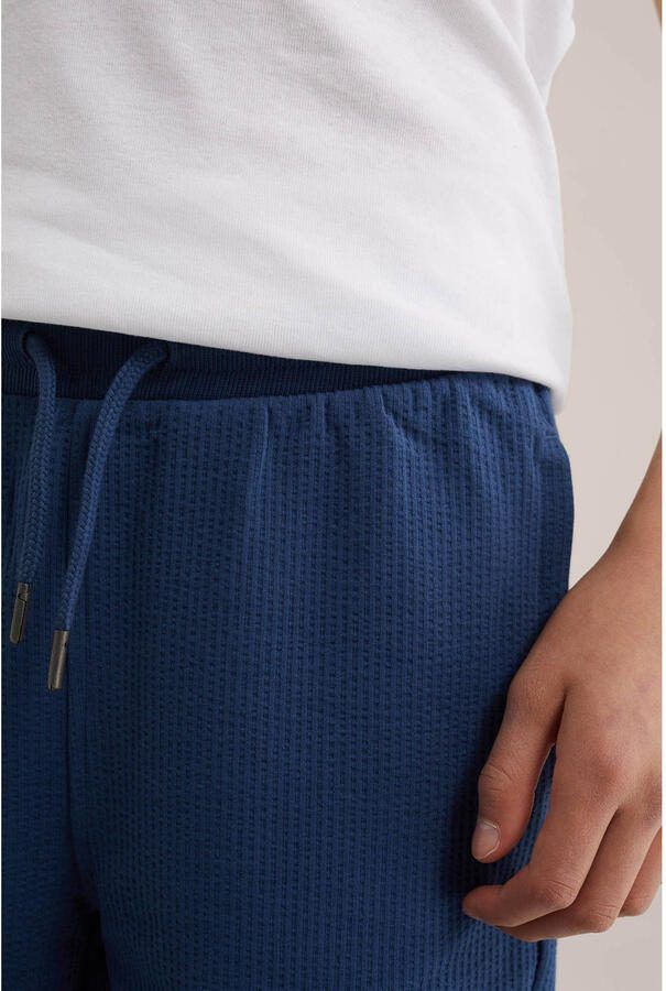 WE Fashion Blue Ridge sweatshort donkerblauw - Foto 2