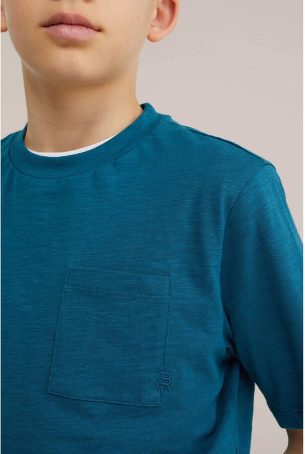 WE Fashion Blue Ridge T-shirt donkerblauw - Foto 2