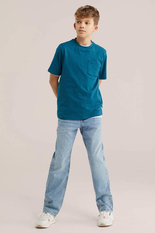 WE Fashion Blue Ridge T-shirt donkerblauw - Foto 3