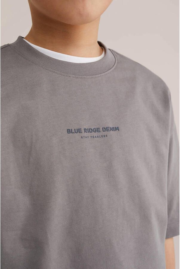 WE Fashion Blue Ridge T-shirt grijs - Foto 2