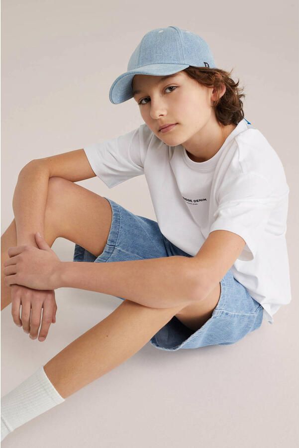 WE Fashion Blue Ridge T-shirt wit - Foto 2