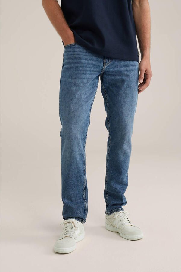 WE Fashion Blue Ridge Tall slim fit jeans mid blue