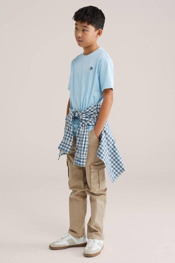 WE Fashion Blue Ridge tapered jeans beige - Foto 3
