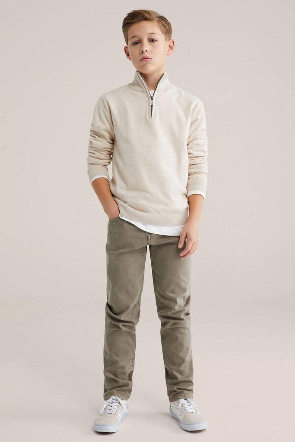 WE Fashion Blue Ridge tapered jeans bruin - Foto 2