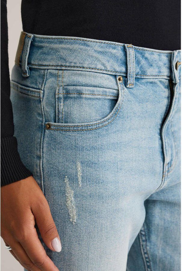 WE Fashion Blue Ridge tapered jeans light blue denim - Foto 2