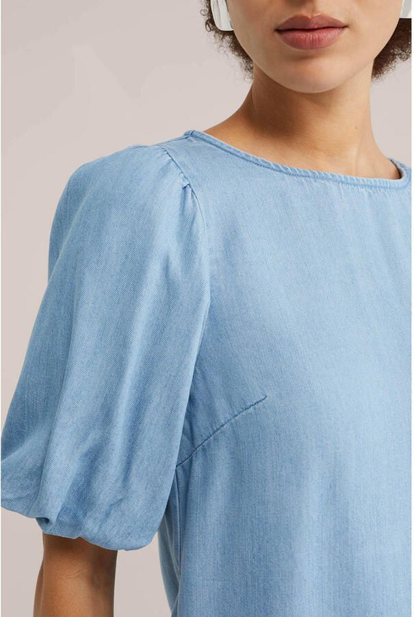 WE Fashion Blue Ridge top light blue denim - Foto 2
