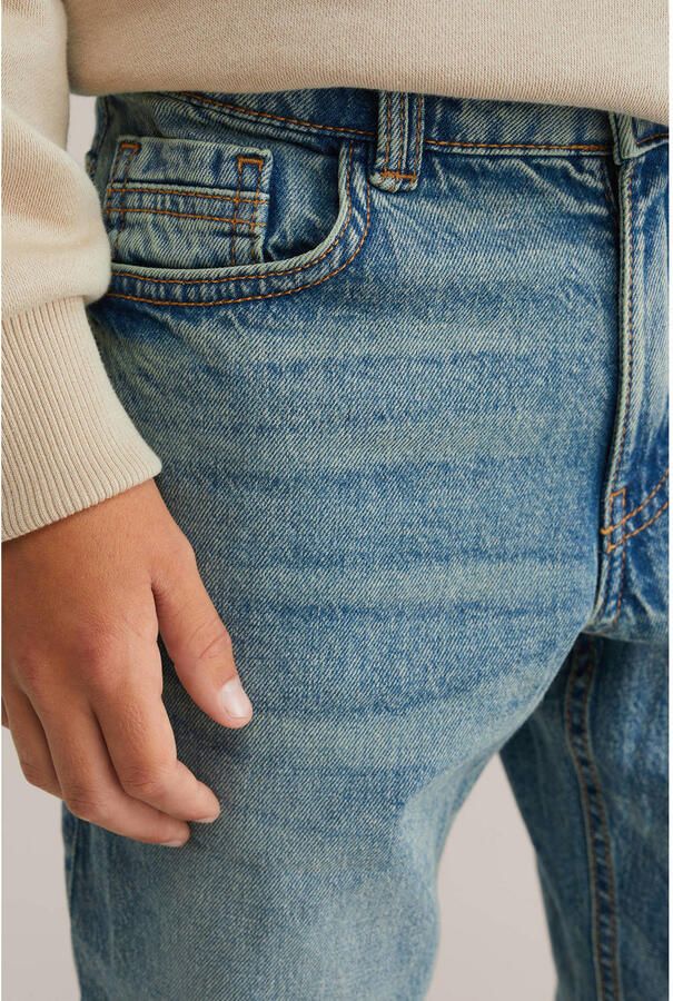WE Fashion Blue Ridge waist regular fit jeans medium blue denim - Foto 2
