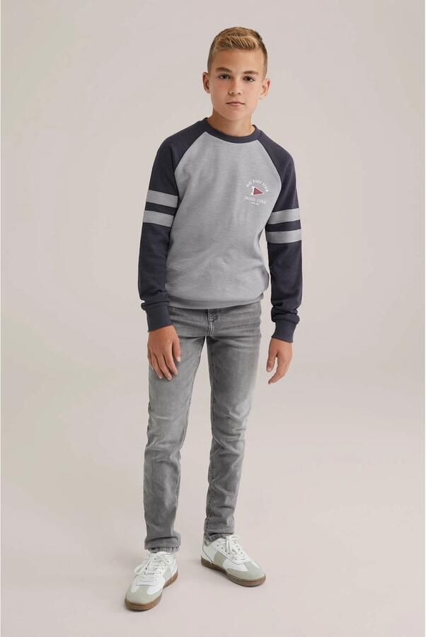 WE Fashion Blue Ridge lim fit jeans grey denim - Foto 3