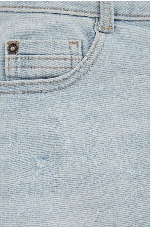 WE Fashion Blue Ridge waist slim fit jeans light blue denim - Foto 3