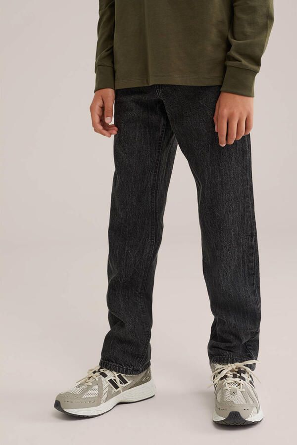 WE Fashion Blue Ridge waist straight leg jeans black denim - Foto 1