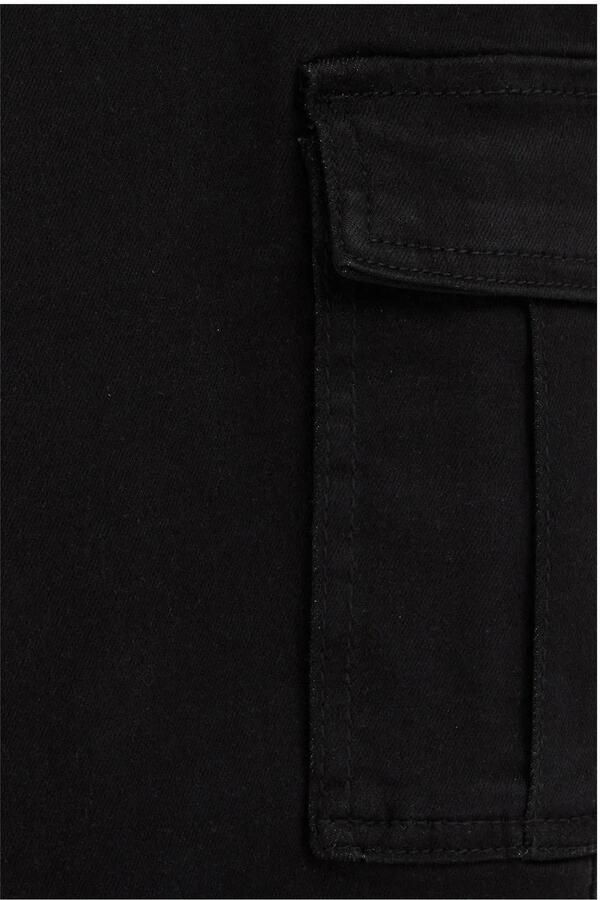 WE Fashion Blue Ridge waist tapered jeans zwart - Foto 3
