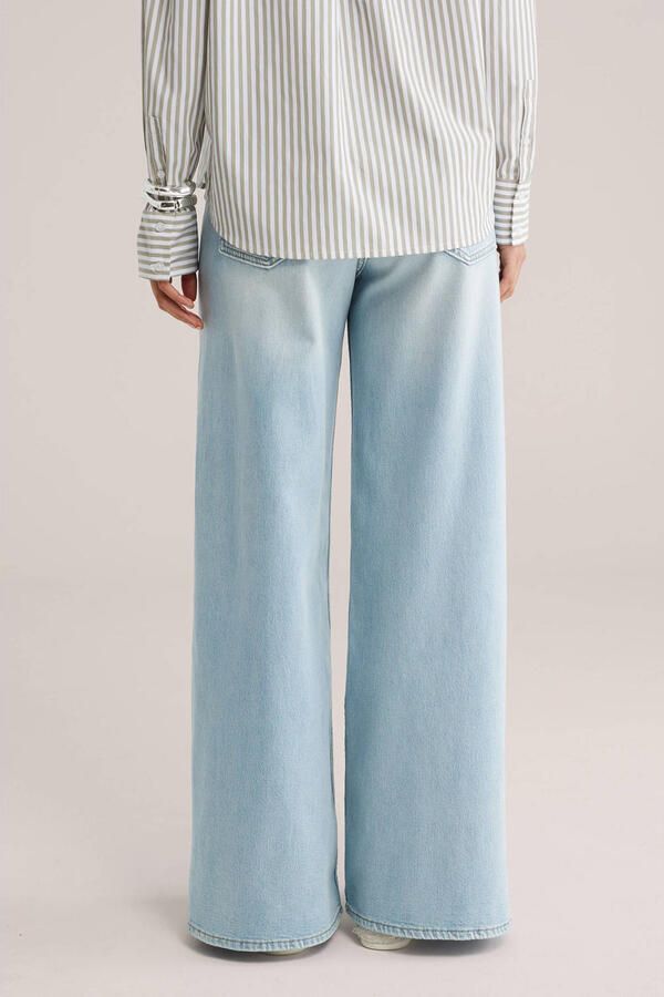WE Fashion Blue Ridge wide leg jeans light blue denim - Foto 2