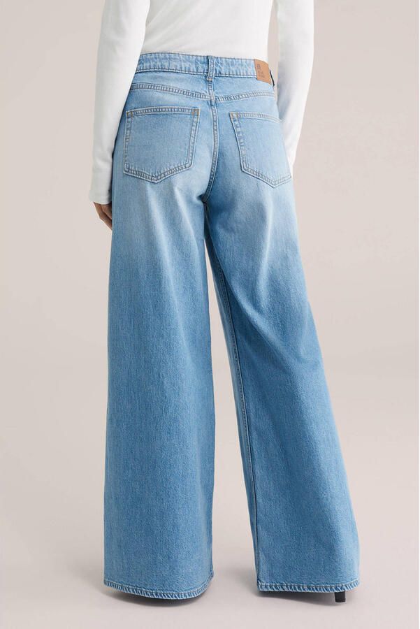 WE Fashion Blue Ridge wide leg jeans light blue denim - Foto 3