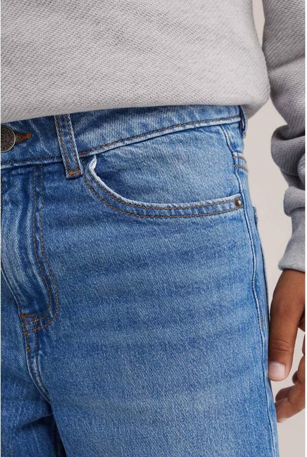 WE Fashion Blue Ridge wide leg jeans mediumblauw - Foto 2