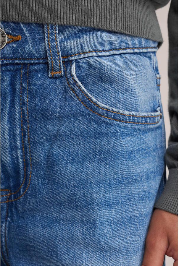 WE Fashion Blue Ridge wide leg jeans mediumblauw - Foto 2