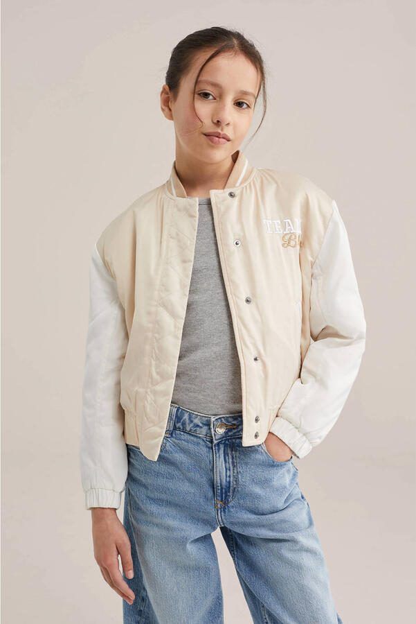 WE Fashion bomberjack beige