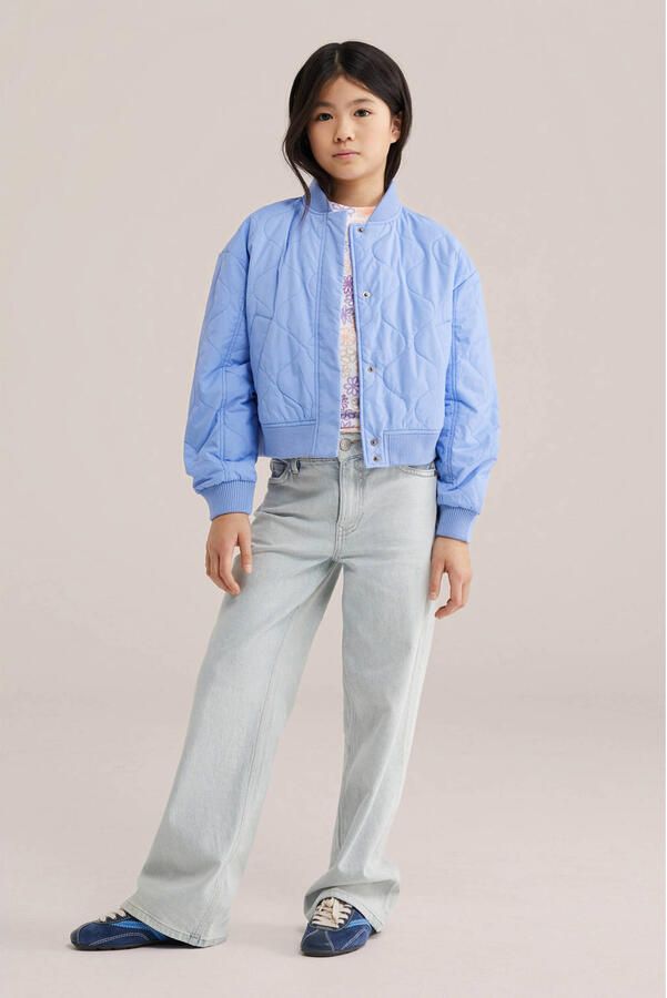WE Fashion bomberjack blauw - Foto 3