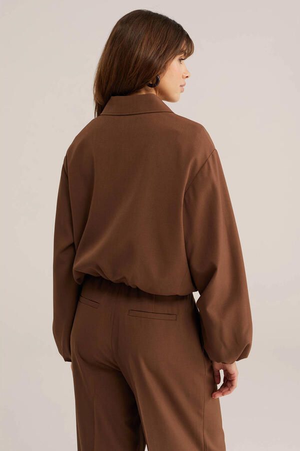 WE Fashion bomberjack bruin - Foto 2