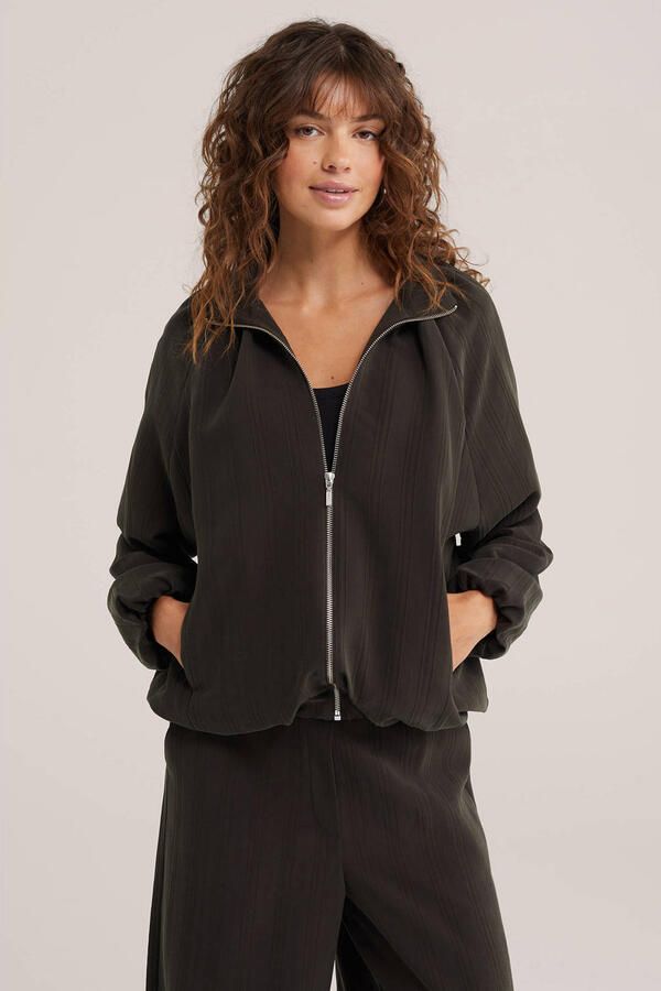 WE Fashion bomberjack bruin