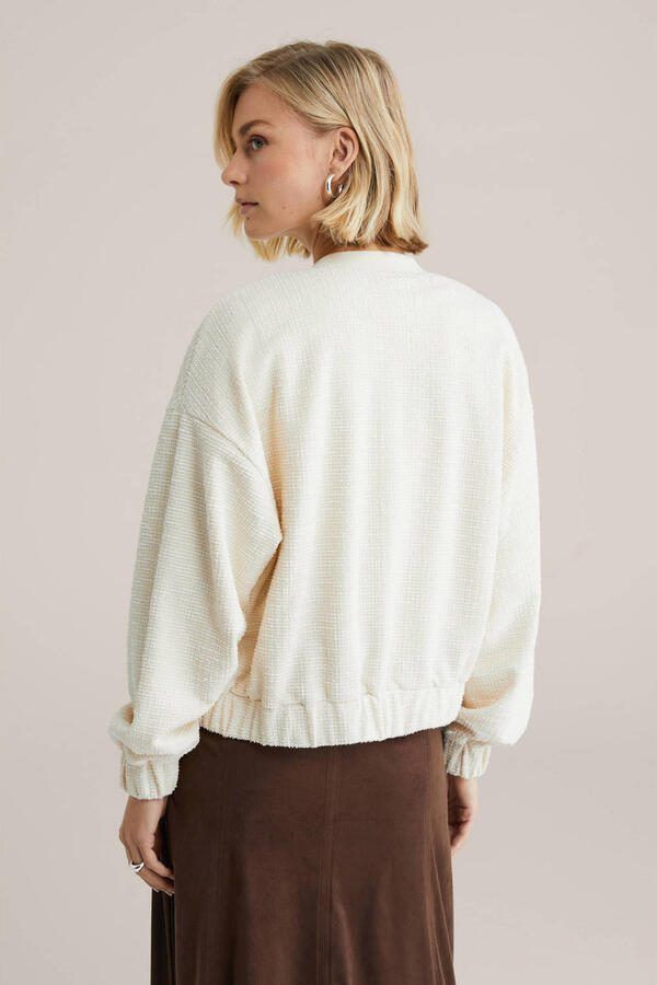 WE Fashion bomberjack ecru - Foto 3