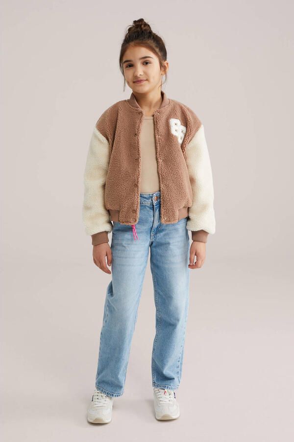 WE Fashion bomberjack lente lichtbruin - Foto 2