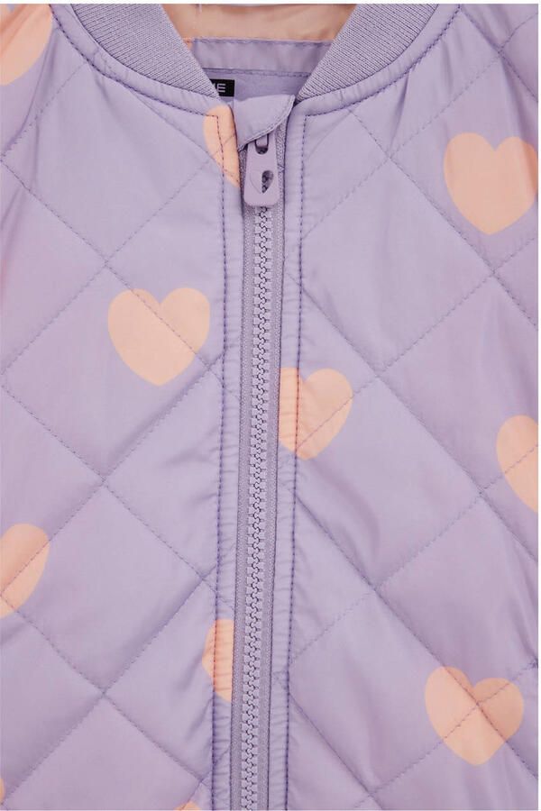 WE Fashion bomberjack lente lila - Foto 3