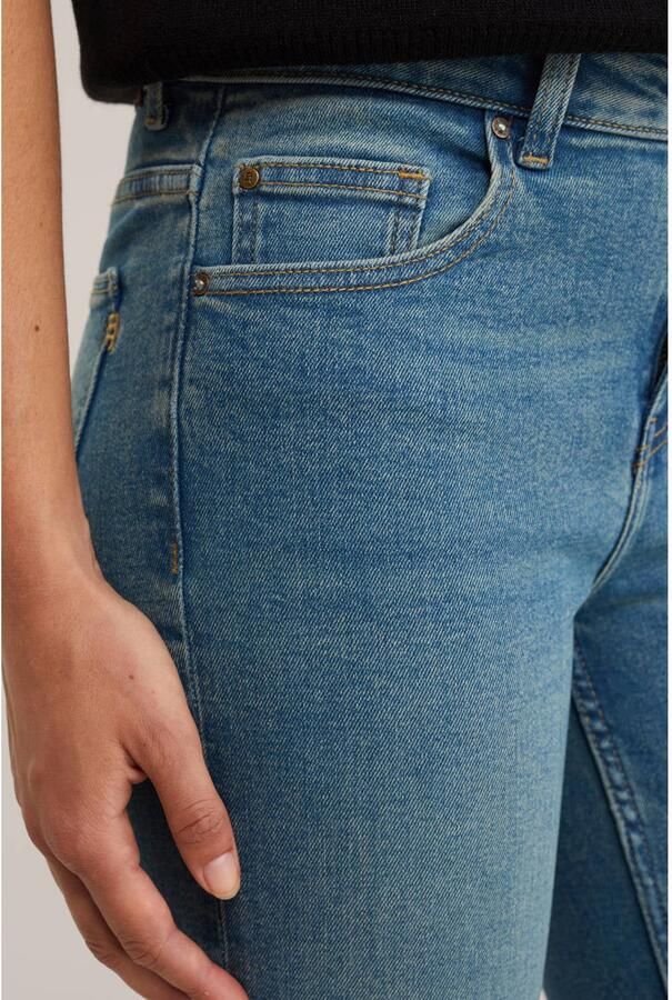 WE Fashion bootcut jeans mediumblauw - Foto 2